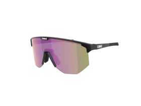 BLIZ Sunglasses Hero Small Matt Black | Brown & Purple