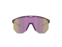 BLIZ Sunglasses Hero Small Matt Black | Brown & Purple