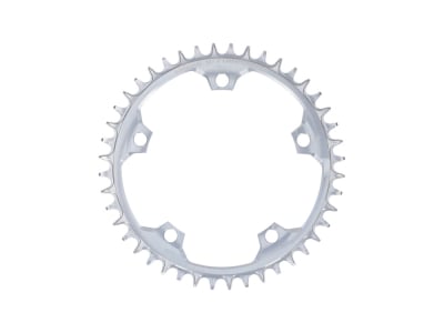 GARBARUK Chainring Round 1-fach narrow-wide BCD 130 mm | silver 46 Teeth