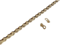 YBN Yaban Chain 12-speed S12-TIG | 126 Links with Chain Connector gold