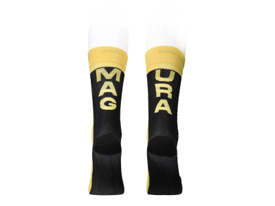 MAGURA Socks Sport Socks Highfivemtns | black & neon yellow 43 - 46