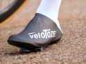 VELOTOZE Überschuhe Aero TT lang | schwarz / weiß