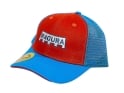 MAGURA Snapback Basecap 70s Vintage Logo | blue & red