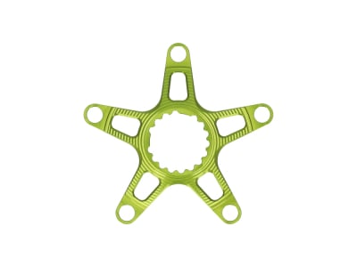 GARBARUK Spider 2x | LK 110 mm | for Garbaruk Road / Gravel Crank | green