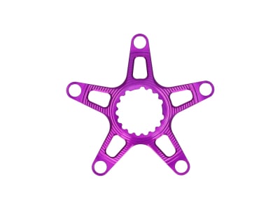 GARBARUK Spider 2x | LK 110 mm | for Garbaruk Road / Gravel Crank | purple