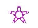 GARBARUK Spider 2x | LK 110 mm | for Garbaruk Road / Gravel Crank | purple