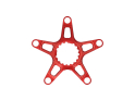 GARBARUK Spider 2x | LK 110 mm | for Garbaruk Road / Gravel Crank | red