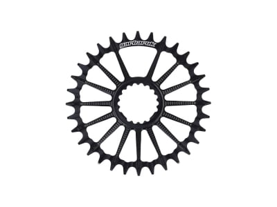 GARBARUK Chainring Round Direct Mount MTB | Garbaruk Direct Mount | black