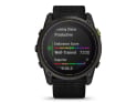 GARMIN Enduro 3 Solar Sapphire Ultra Performance GPS Multisport Smartwatch | Black/Carbongray DLC Titan - Black Ultra Fit Nylon Strap