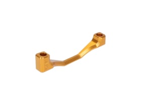 OAK COMPONENTS Adapter Post Mount Plasmadapt | +23 mm | gold