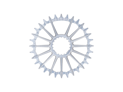GARBARUK Chainring Round Direct Mount MTB | Garbaruk Direct Mount | silver 36 Teeth