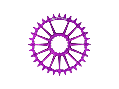 GARBARUK Chainring Round Direct Mount MTB | Garbaruk Direct Mount | purple 30 Teeth