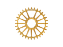 GARBARUK Chainring Round Direct Mount MTB | Garbaruk Direct Mount | gold 34 Teeth