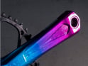 EXTRALITE Crank QRC-3S incl. Bearings & Bottom Bracket Cups | 1-speed | 170 mm | blue-purple
