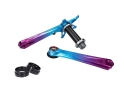 EXTRALITE Crank QRC-3S incl. Bearings & Bottom Bracket Cups | 1-speed | 170 mm | blue-purple | BB30