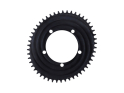 GARBARUK Chainring Oval 1-Speed Narrow-Wide | LK 110 mm | Aero | black 52 Teeth