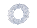 GARBARUK Chainring Oval 1-Speed Narrow-Wide | LK 110 mm | Aero | silver 46 Teeth