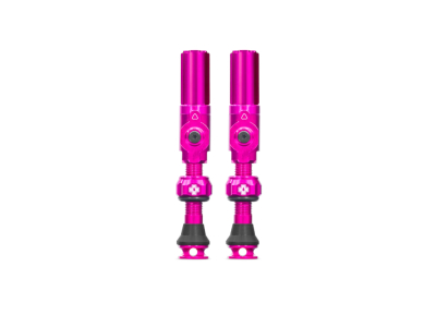 MUC-OFF Tubeless Ventil Set Big Bore Lite | pink 35 mm