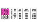 MUC-OFF Tubeless Valve Set Big Bore Hybrid | red 35 mm