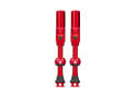 MUC-OFF Tubeless Valve Set Big Bore Hybrid | red 45 mm