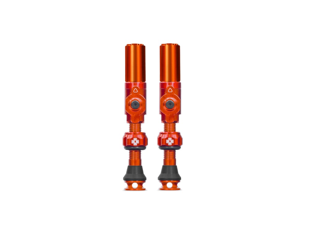 MUC-OFF Tubeless Valve Set Big Bore Hybrid | orange