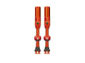 MUC-OFF Tubeless Ventil Set Big Bore Hybrid | orange 45 mm