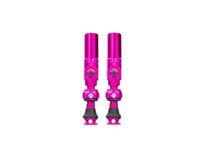 MUC-OFF Tubeless Valve Set Big Bore Hybrid | pink