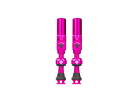 MUC-OFF Tubeless Valve Set Big Bore Hybrid | pink