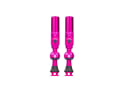 MUC-OFF Tubeless Valve Set Big Bore Hybrid | pink