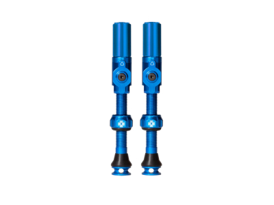 MUC-OFF Tubeless Valve Set Big Bore Hybrid | blue 45 mm
