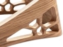 ABSOLUTE BLACK Fahrrad Wandhalterung Premium Oak