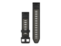 GARMIN replacement smartwatch strap | Quickfit silicone | Graphite 26 mm
