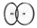 EXTRALITE Wheelset 28" Road | CyberDisc 339 with BERD Textile Spokes | Campagnolo N3W