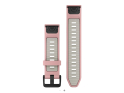 GARMIN Interchangeable Wristband | Quickfit-Silikon | Dust Rose/Nebelgrau 20 mm