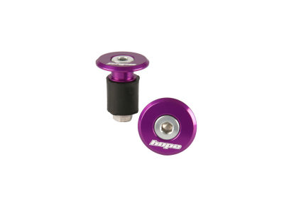 HOPE Bar End Plugs Grip Doctor purple 24 50