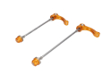 HOPE Quick Release Skewer Fatbike FATSNO 170 mm Set | orange