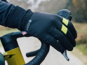 SHIMANO Handschuhe Windstopper® Primaloft® Gloves | schwarz / gelb