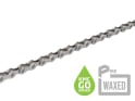 KMC pre-waxed Chain X12 Go Wax incl. Chain Lock | 12-speed | 126 links | Silver
