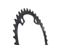 ALUGEAR Chainring round | 2x12 SHIMANO 105 FC-R7100 & Ultegra FC-R8100 & Dura Ace FC-R9200 LK 110 mm asymmetric | black