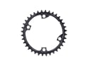 ALUGEAR Chainring round | 2x12 SHIMANO 105 FC-R7100 & Ultegra FC-R8100 & Dura Ace FC-R9200 LK 110 mm asymmetric | black