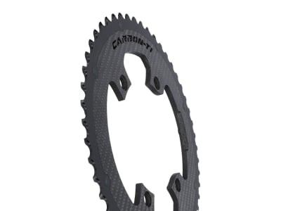 CARBON-TI Chainring X-CarboRing EVO 4-Arm LK 110 asymmetric | Dura