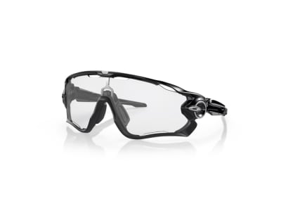 OAKLEY Sonnenbrille Jawbreaker Polished Black | Clear to Black Iridium Photochromic OO9290-1431