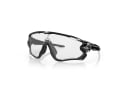 OAKLEY Sonnenbrille Jawbreaker Polished Black | Clear to Black Iridium Photochromic OO9290-1431