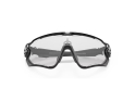 OAKLEY Sonnenbrille Jawbreaker Polished Black | Clear to Black Iridium Photochromic OO9290-1431