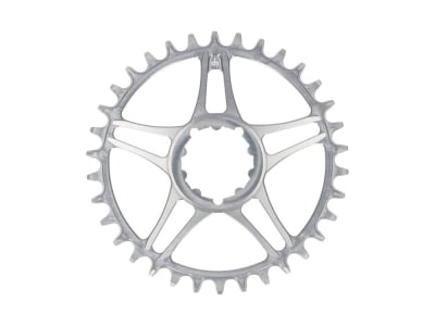 RADOXX COMPONENTS x Dangerholm MTB Chainring Bergakungen for SRAM 3-Bolt Direct Mount | Silver