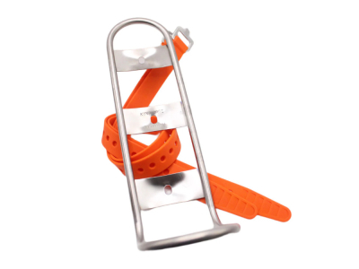 KING CAGE Luggage Rack Manything Cage | Hollow Tube Titanium | silver