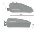 GEOSMINA Top Tube Bag DF Bolt On Large | 1 liter | black