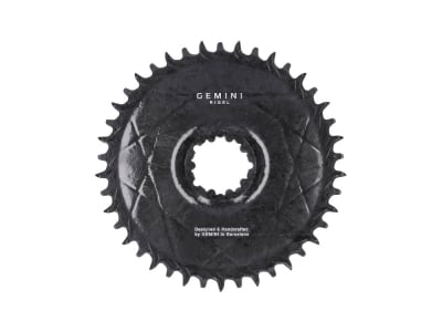 Gemini Chainring Rigel Carbon Gravel round Direct Mount | 1-speed narrow-wide SRAM 3-hole