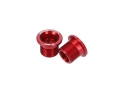 LEONARDI RACING Crank Bolts for Cannondale Hollowgram | red