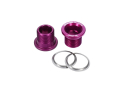 LEONARDI RACING Crank Bolts for Cannondale Hollowgram | purple